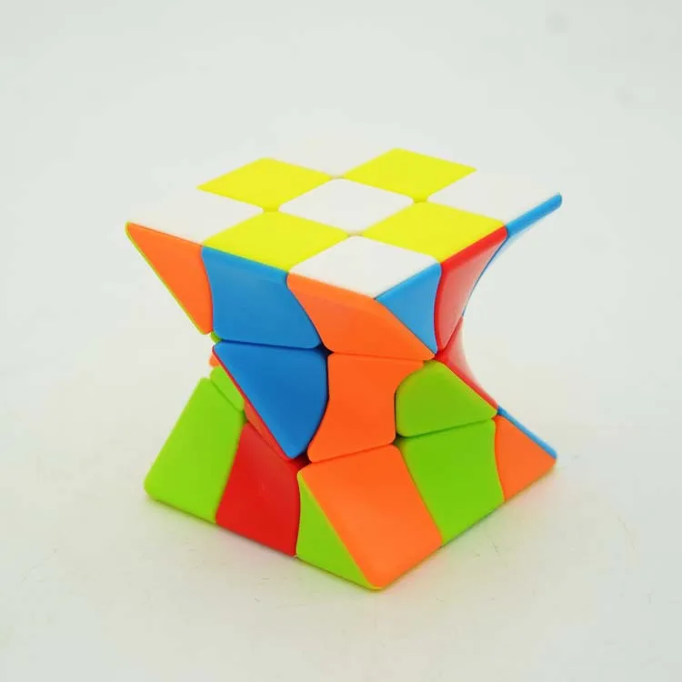 Lefun 3x3 крутящийся волшебный куб красочный крученый игрушка необычная форма Пазлы