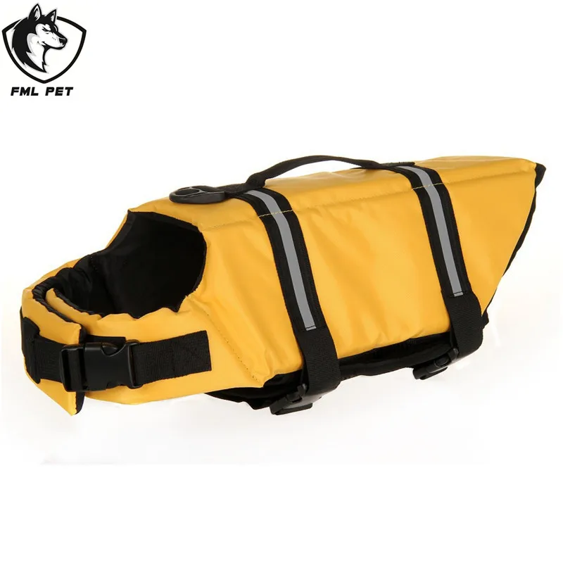 

FML Pet Swimsuit Jacket Polyester Fiber Pet Life Jacket For Dog Jacket Swimming Vest For Small Large Dogs Pet Accessories