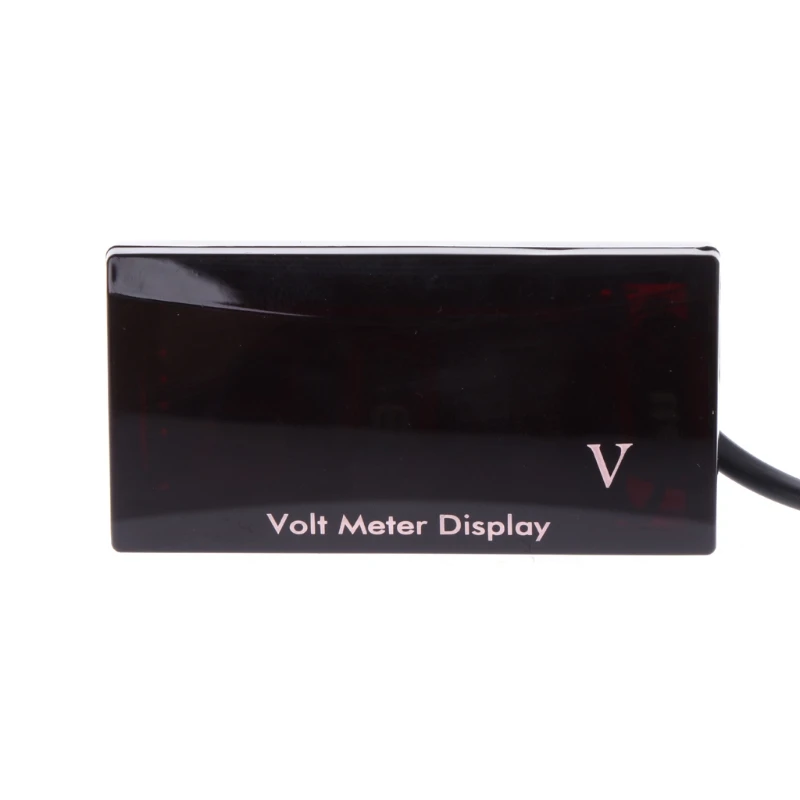 OOTDTY DC 8 16V светодиодный цифровой дисплей Вольтметр вольтметр для 12V автомобилей