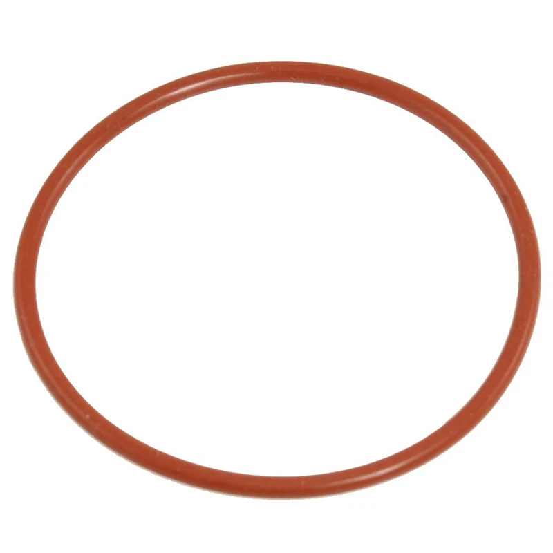 

70 mm Outside Dia 3 mm thick Flexible Silicone O Ring Seal Brick Red