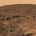 Panoramic view of Mars Poster Print (38 x 4)