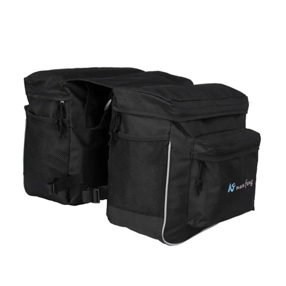 Bicycle Unilateral Luggage Bag Waterproof Large Capacity MTB Bike Rear Rack Carrier Bag Outdoor Cycling Pannier Bag Bicycle Unilateral Luggage Bag Waterproof Large Capacity MTB Bike Rear Rack Carrier Bag Outdoor Cycling Pannier Bag