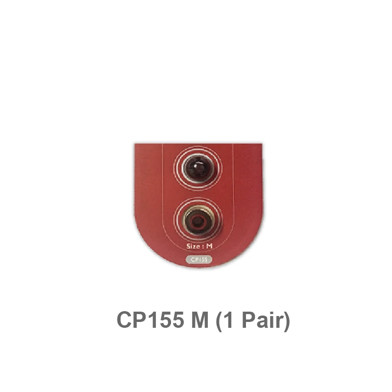 SpinFit CP155 патентованный силиконовый наушник для замены 5,5 мм Диаметр сопла(используется для больших звуковых направляющих труб - Цвет: CP155 M 1pair