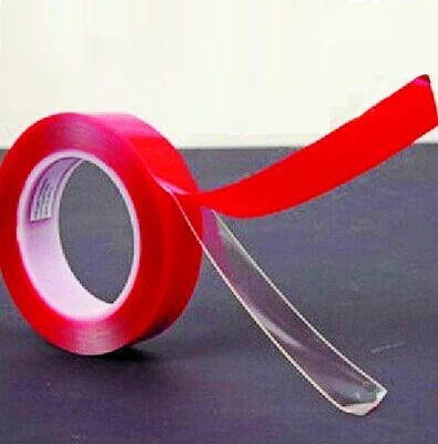 3m x 10mm Width Silicone Double Sided Tape Sticker For Car, High Strength No Traces Double Sided Adhesive Sticker