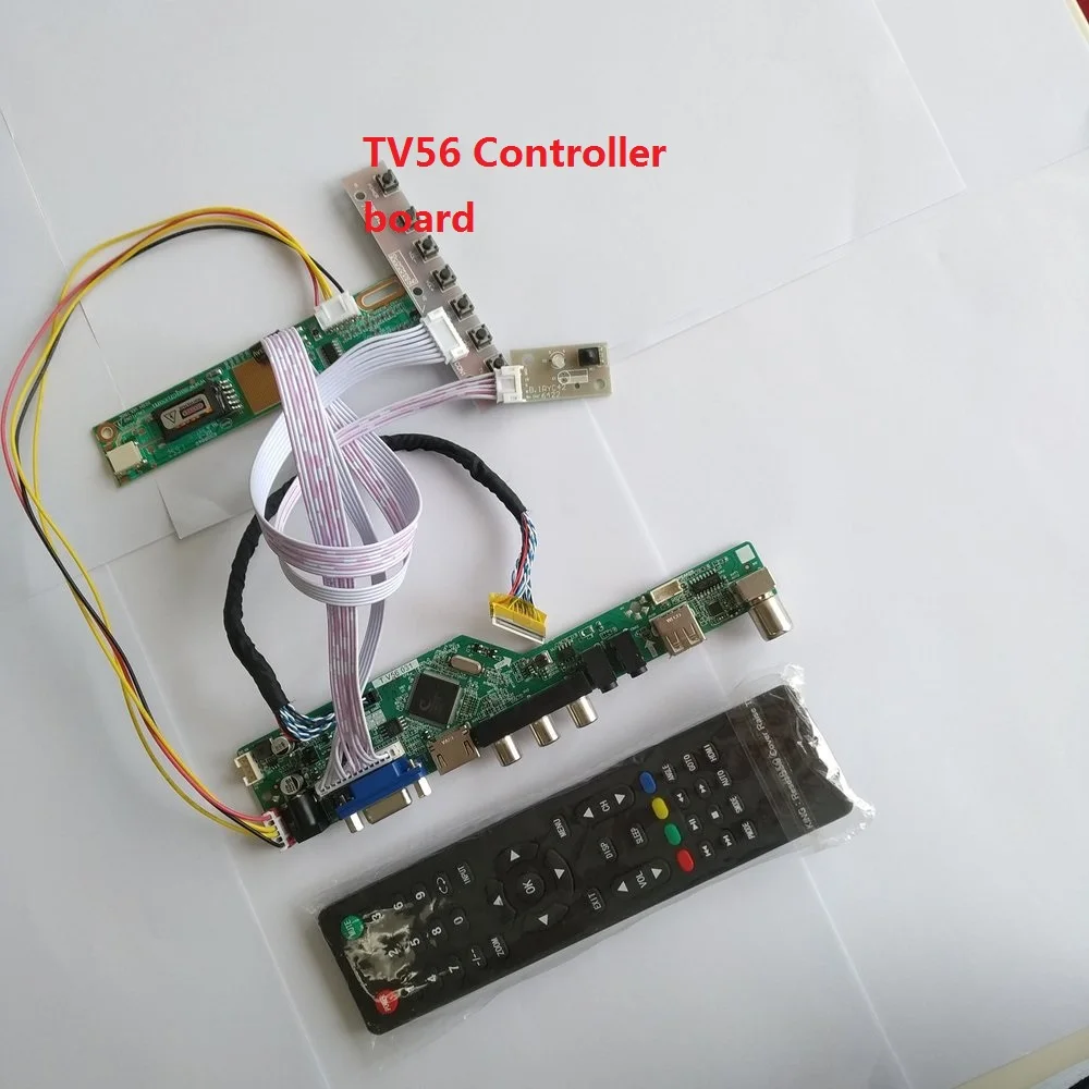 

for LTN184KT02-S01 Resolution TV VGA HDMI USB 1 lamps 18.4" Controller Board 30pin AV Interface Module Digital Signal 1680X945