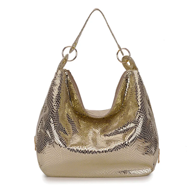 

Luxury Handbags Women Bags Designer Snake Ladies Shoulder Bag Serpentine Women Bag Gold Tote Handbag for Women 2018 Bolsos Mujer