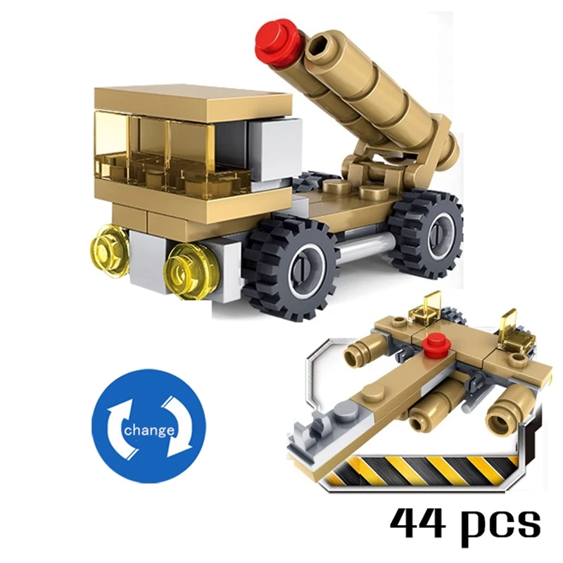 New Military Building Block Tank Fighter Warship Dora Cannon Army Toy Kazi Blocks Compatible with lego Bricks | Игрушки и хобби