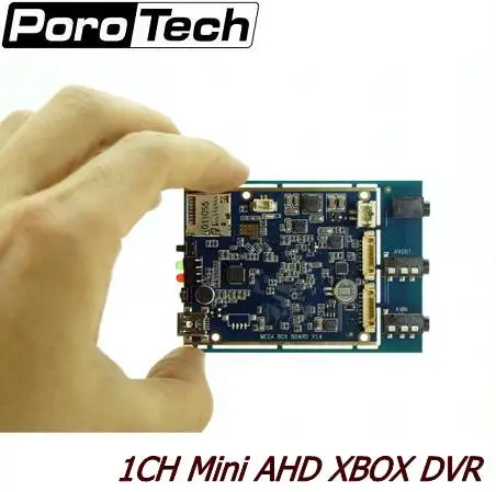 OEM 10 STÜCKE 1CH Mini AHD XBOX DVR Platine 30fps Sicherheit Digital Video Recorder Unterstützung 1