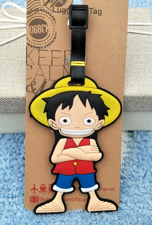 IVYYE one piece Luffy Chopper аниме аксессуары для путешествий багажная бирка на чемодан ID адрес портативный держатель тегов багажная этикетка Новинка - Цвет: see chart