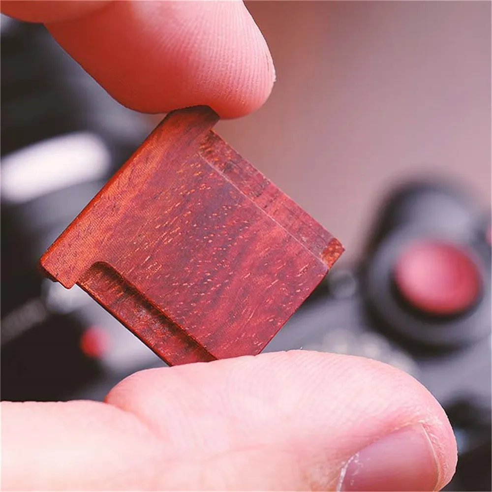 Wooden Wood Hot Shoe Cover For Fuji XH1 FujiFilm X H1in Tripod