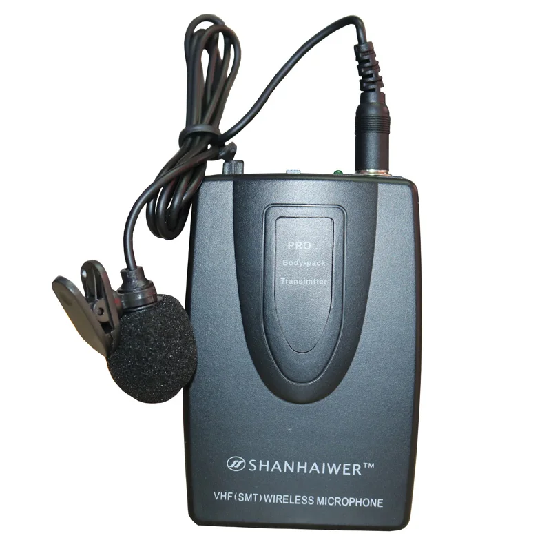 SHANHAIWER S-3001 зажим для галстука или микрофон на голову беспроводной петличный приемник и трансмитер Воротник микрофон для лекций