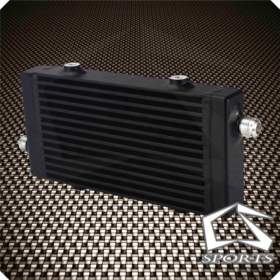 

Universal Cross Flow Bar & Plate Oil Cooler Small Black/Silver 1PCS