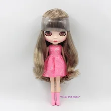 1" Обнаженная кукла, золотые и серые цвета смешанные волосы, белая кожа, Обнаженная кукла blyth 12 дюймов neoblythe кукла 1 шт. blyth кукла [NBL022]