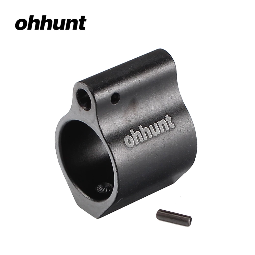 Ohhunt алюминиевый газовый блок низкопрофильный винт Стандартный ствол 0,750 дюймов внутренний диаметр тактический охотничий Пистолет Аксессуары