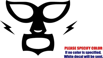 

Vinyl Decal Sticker - MEXICAN WRESTLER MASK Window JDM Fun sticker 12.7cm