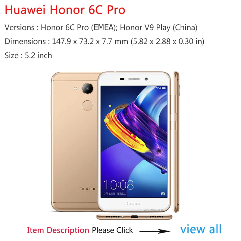 Чехол для Huawei Honor 6c Pro чехол прозрачный силиконовый мягкий из ТПУ с черным и синим