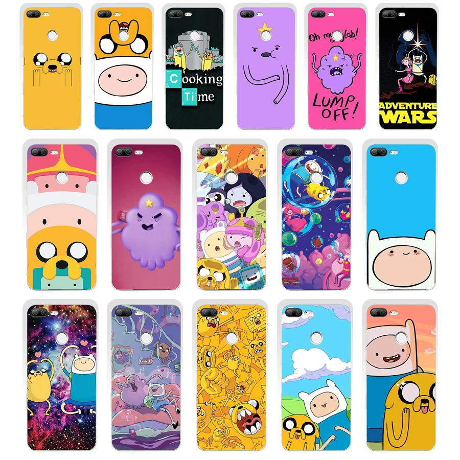 

5AQ Adventure Time Breaking Bad Cooking Time Soft Silicone Tpu Cover phone Case for huawei Honor 9 Lite 10 p 9 10 lite case