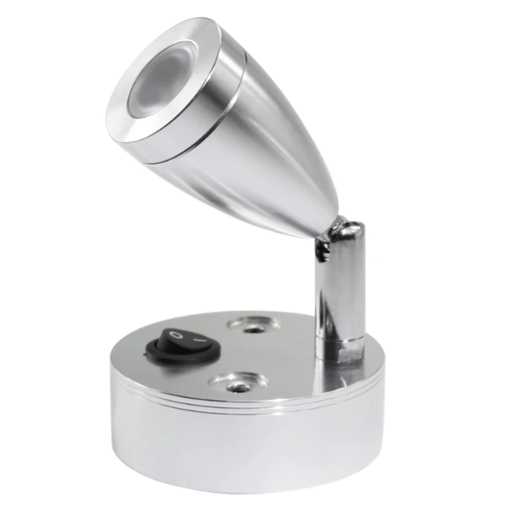 12-Volt RV Light Fixture Natural White Bright Reading Light for RV Accessories Marine Boat Yacht Boating Dinghy Cruises Cabin