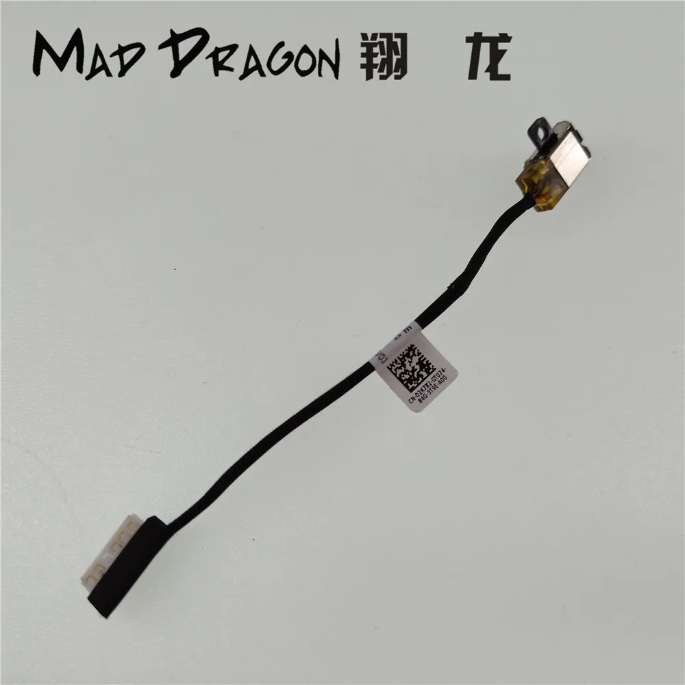 100%Genuine New Laptop DC POWER JACK wire socket Cable connector For Dell Inspiron 15 5565 5567 5570 CAL70 17 5770 02K7X2 2K7X2-in Computer Cables ...