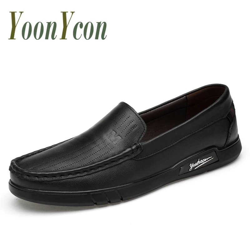 

Men Casual Shoes Luxury Loafers All White Mens Slip-On Office Sneakers Formal Footwear Leather Shoes Business Loafers Suit