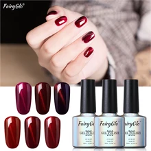 FairyGlo 10 мл УФ-лак для ногтей кошачий глаз Nai Гель-лак Nagellak дизайн ногтей штамповка краски Лак для ногтей Vernis a Ongle магнитный лак