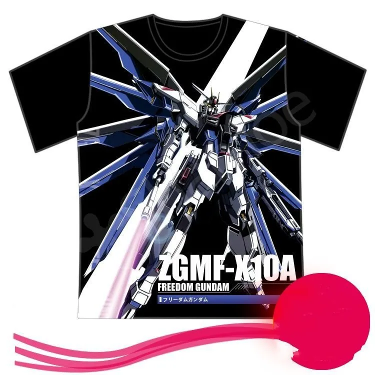 Tendero tener utilizar Japanese Anime Mobile Suit GUNDAM Clothing Black T-shirt M XL XXLZS -  AliExpress Ropa de hombre