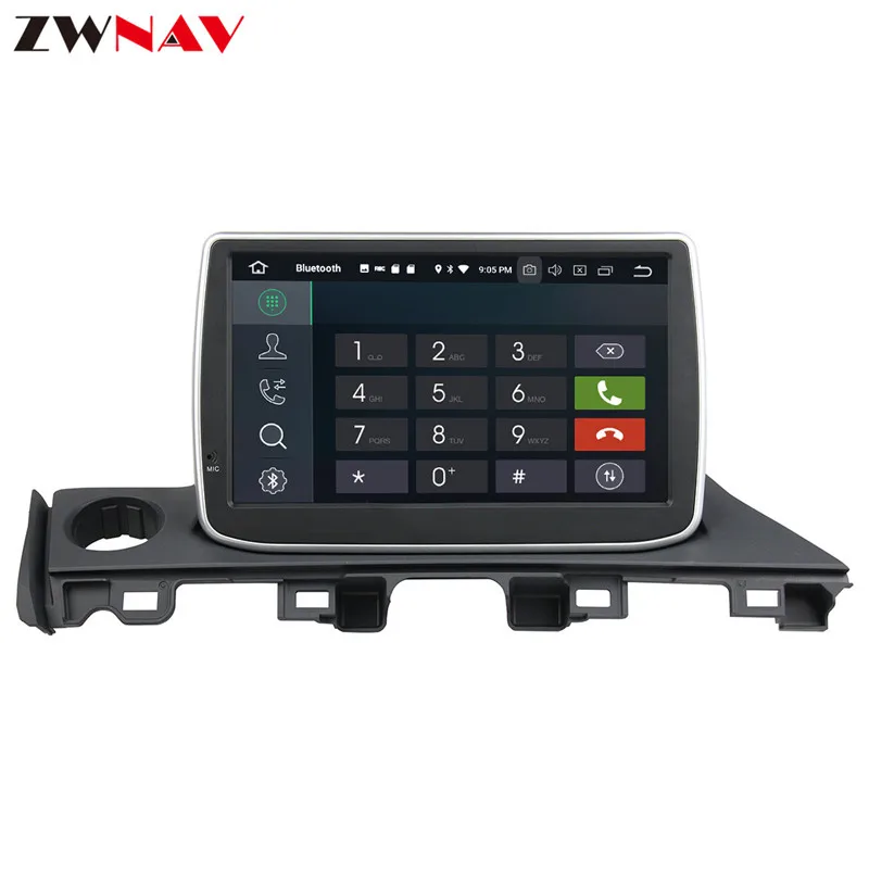 Perfect 9 inch Android 8 Car DVD Player GPS navigation For Mazda 6  Atenza 2017 headunit multimedia player tape recorder 4