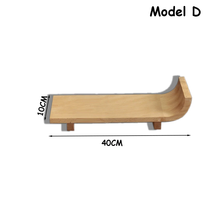 Деревянная посуда прямоугольные тарелки для суши поднос для еды японское блюдо для суши простой стиль Nigiri Salmoon Sashimi сосуд десертные закуски 1 шт - Цвет: Model D