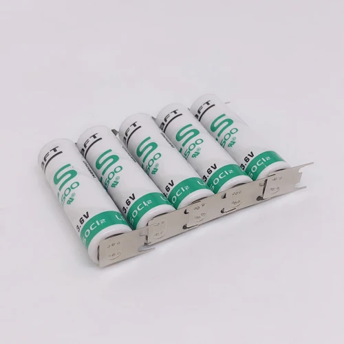 

6pcs/lot New Original SAFT LS14500 size AA 3.6V 2600MAH Thionyl Chloride Industrial lithium battery plc batteries With Tabs