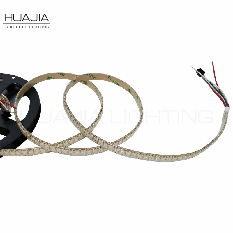 1 М WS2812 Светодиодная лента 144 пикс./м 5 в SMD5050 Epistar Rgb белый PCB Rope Light IP65