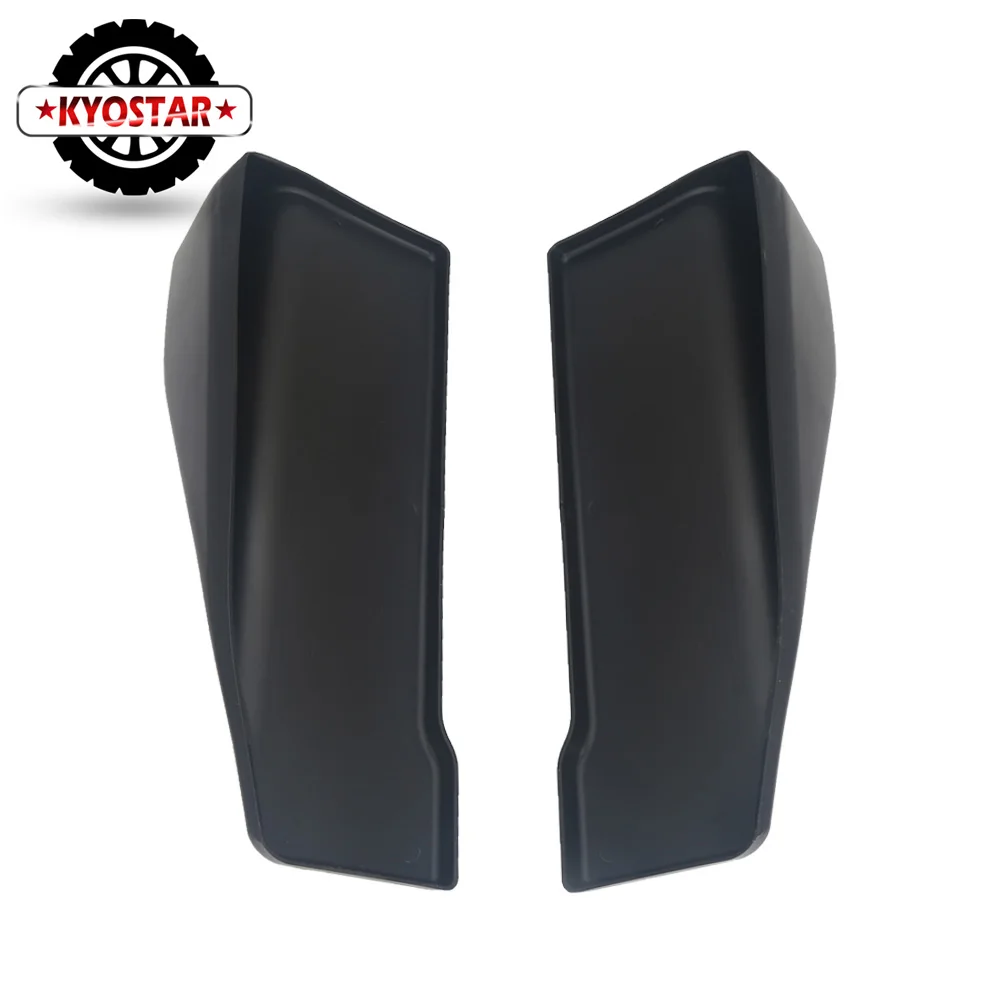 Divisor de ángulo trasero de fibra de carbono Universal para coche difusor de parachoques alerón alas Anti-choque modificado lado del cuerpo del coche falda