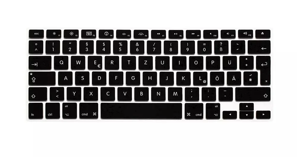 keine Funktionstasten Individuelle Ersatzschlüsselkappe Satz UK-Tastatur Ersatzschlüsselkappenschlüssel QWERTY für MacBook Pro Retina 12 13 15 A1534 2017 A1706 A1707 A1708 2016 2017 