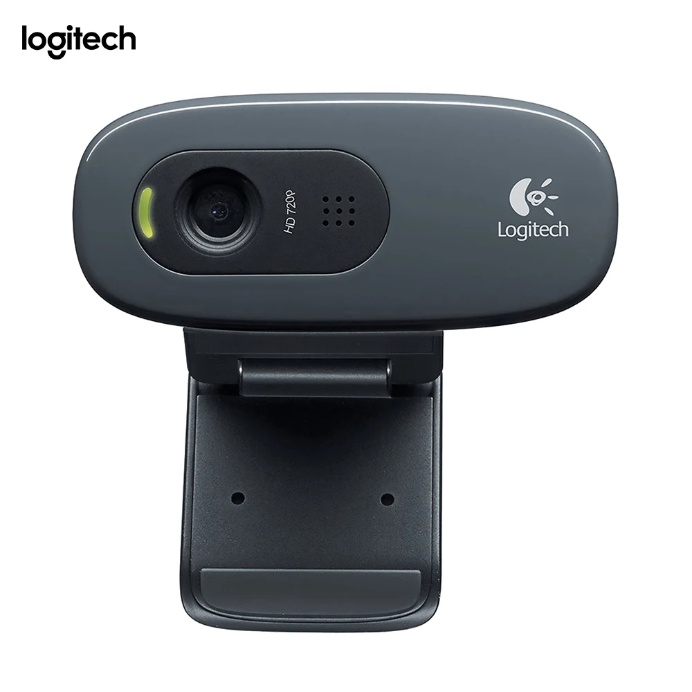 Logitech C270 Camera 3 MP 1280 x 720 pixels 720p USB 2.0 Black Clip | Компьютеры и офис