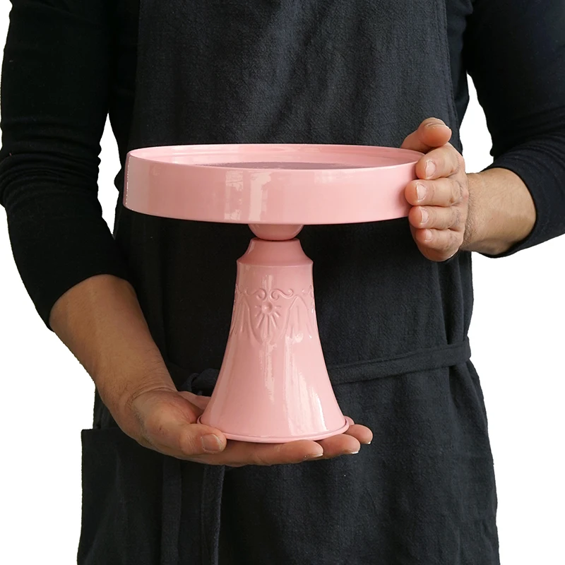 الوردي الراقية زفاف حلويات كعكة لوحة الأوروبية طاولة معدنية تقف pink زفاف الدعائم الوردي الراقية زفاف حلويات كعكة لوحة الأوروبية طاولة معدنية تقف pink زفاف الدعائم