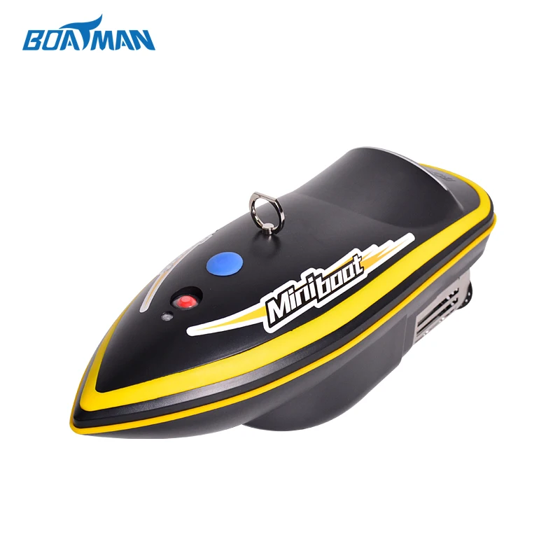 

Black color rc fishing bait boat 5hours/7500mah fishing boat lure boat for fishing Wireless remote control bait boat