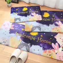 Коврик для гостиной с животным принтом, кухонные Половики, нескользящий коврик для ног, коврик для ванной комнаты, противоскользящий домашний коврик под дверь