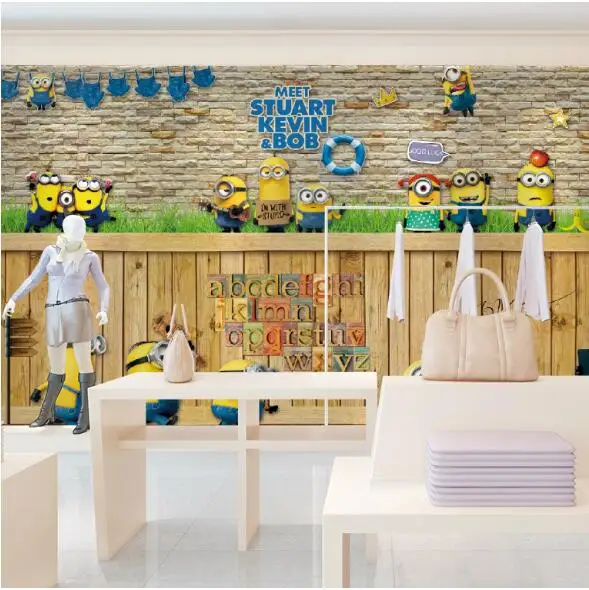 

Kids Bedroom Carton Murals Large 3D Mural for Living Room Bedroom Home Wall Decor Art Wallpapers Customized