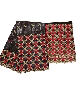 

High quality bazin riche getzner with beads wholesale 2019 latest african bazin riche fabric 5 yard+2 yard/lot KY34