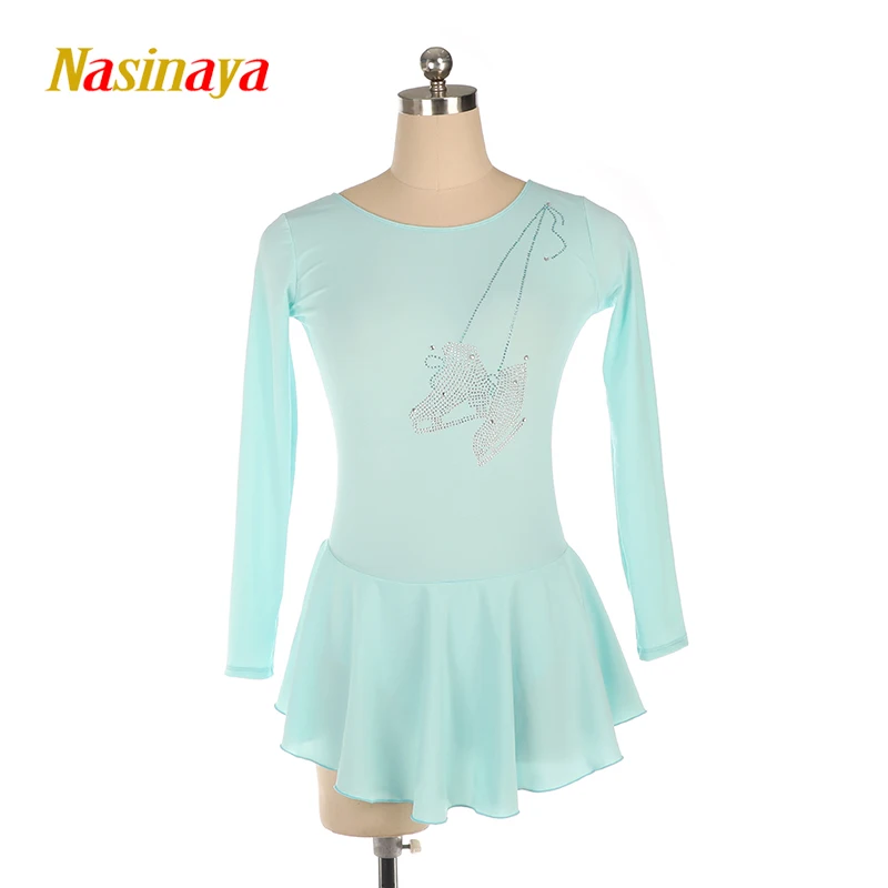 Nasinaya фигурное катание платье по индивидуальному заказу для соревнований по фигурному катанию юбки для конькобежцев для девочек Для женщин