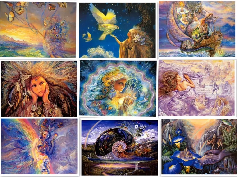 NEW 2017 5D diamond diy Paintings Josephine Wall mosaic art icon cross