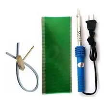 Carcode 1 set Opel G M Vauxhall dashboard pixel fix lcd connector cable electric solder iron t-head rubber strip