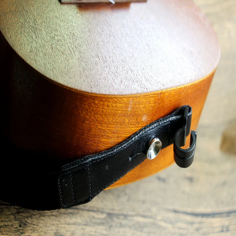 Профессиональный двойной ремешок для укулеле крючок висящий на плече регулируемый кожаный ремень Пояс для укулеле Музыкальные инструменты аксессуары
