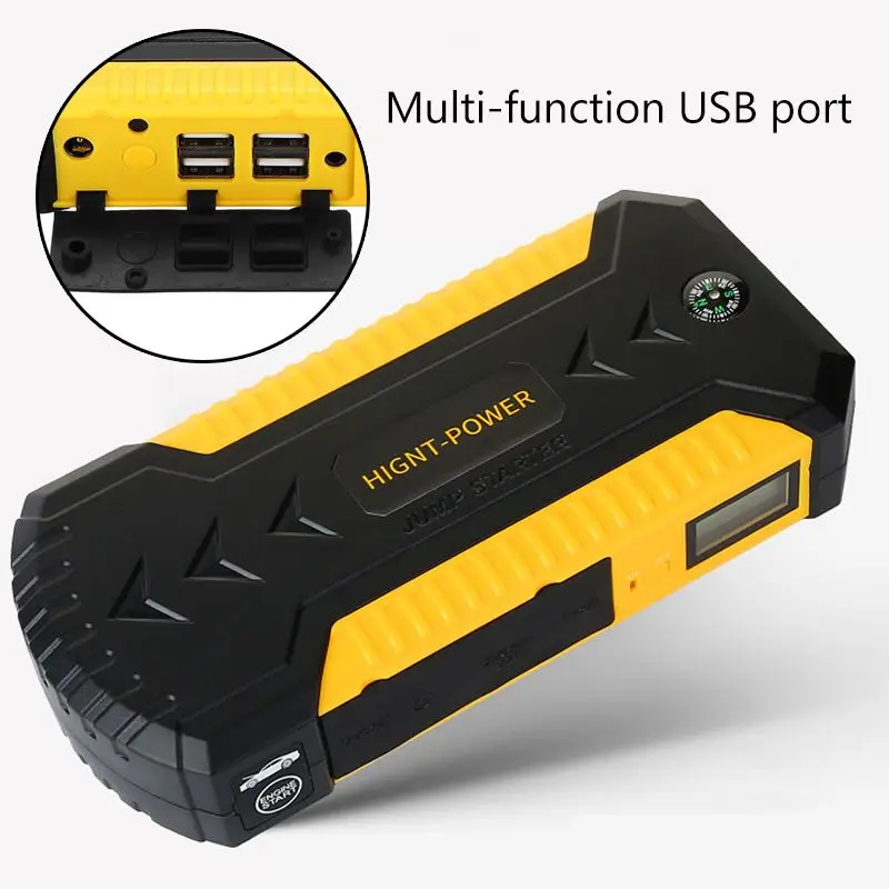 KROAK пусковое устройство для автомобиля внешний аккумулятор 89800 мАч 12 В 4USB