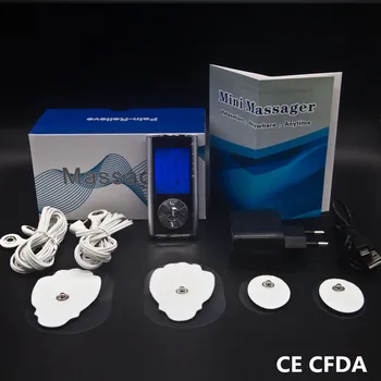 

Latest mini DUAL TENS,MACHINE Digital therapy massager Acupuncture massage Electrode massage