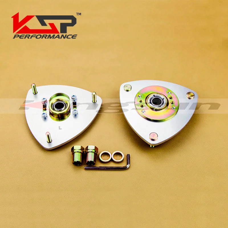 

Kingsun-Adjustable Front Pillow Ball Top Strut Mounting Plate Upper Camber & Caster Kit Fit For WRX