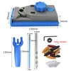 Multi Woodworking Doweling Jig Kit 6/8/10/12mm Pocket Hole Jig For Straight Inclined Hole Puncher Drill Guide Carpentry Tools ► Photo 2/6