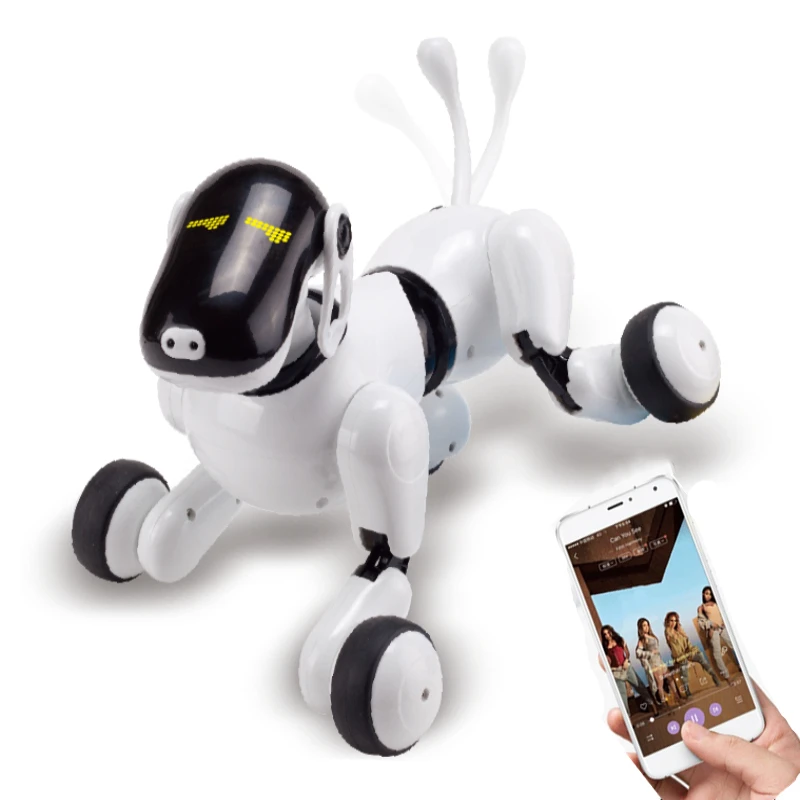 intelligent rc robot dog toy