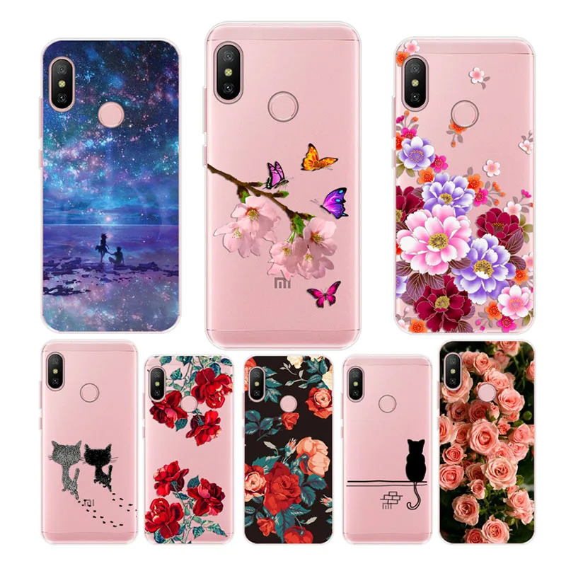 

Soft TPU For Xiaomi Redmi Note 6 PRO Case Cover TPU Silicone Phone Redmi Note 6 PRO Case Back Coque Xiaomi Redmi Note 6 Case