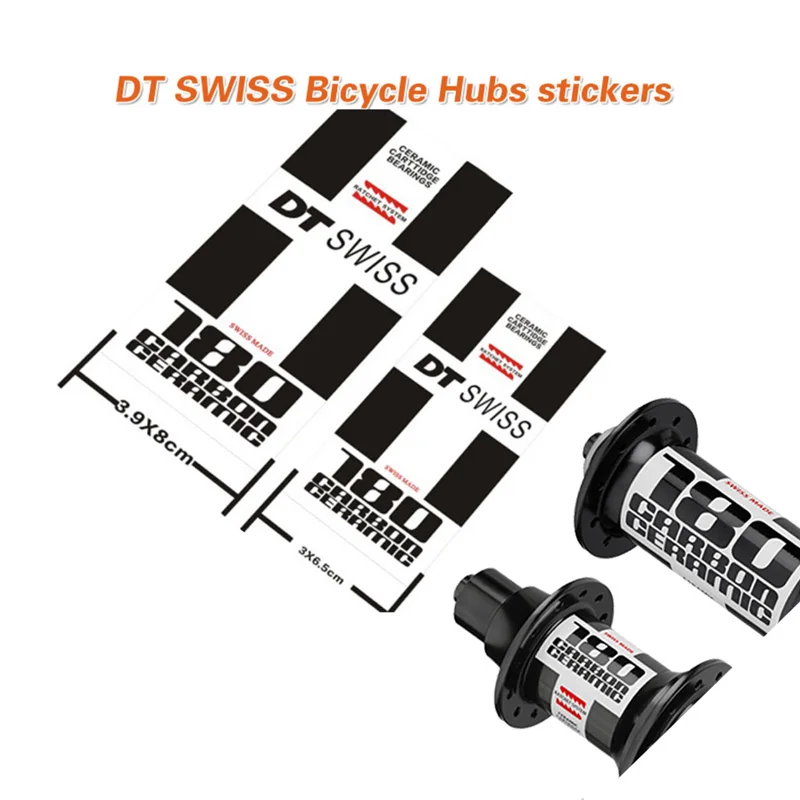 

Hub stickers 180 of road bicycle for Front And Rear MTB DH Wheels