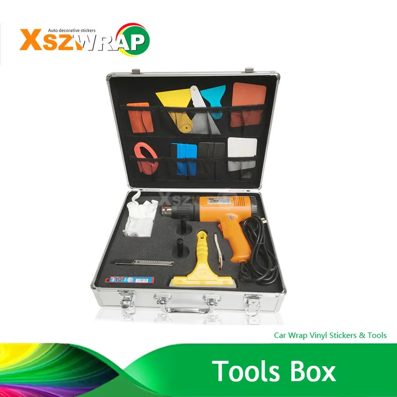 Buy 38*31*12cm 18Pcs Professional Car Wrapping Tool